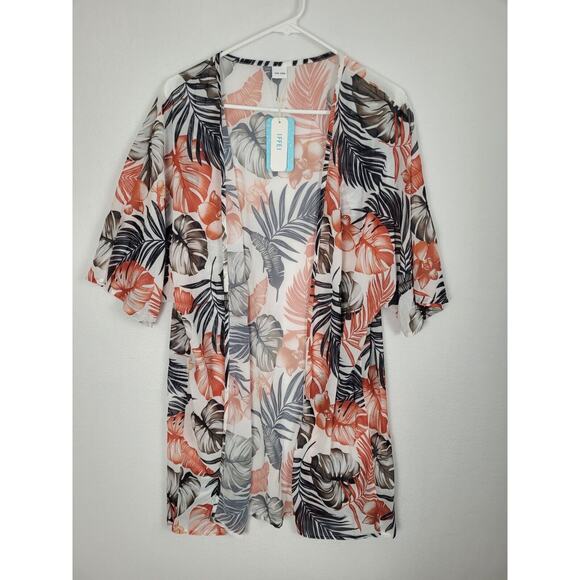 IFFEI Womens Color block One Piece Tummy Control Swimsuit with Cover Up XL - Picture 7 of 8